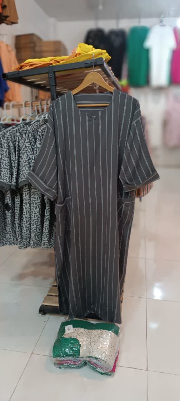 مدل راه راه رنگ طوسی